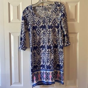 (5 for $50) Lilly Pulitzer size XS cotton dress, blue